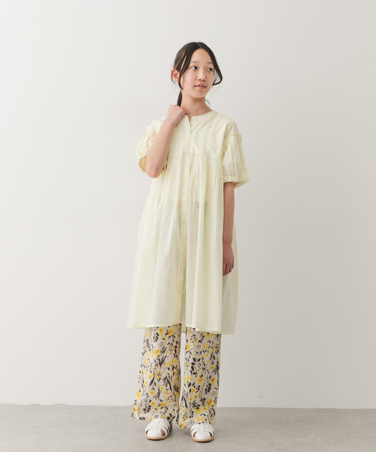 URBAN RESEARCH DOORS「『150サイズ』『親子リンク』フラワープリントイージーパンツ(KIDS)」|その他|