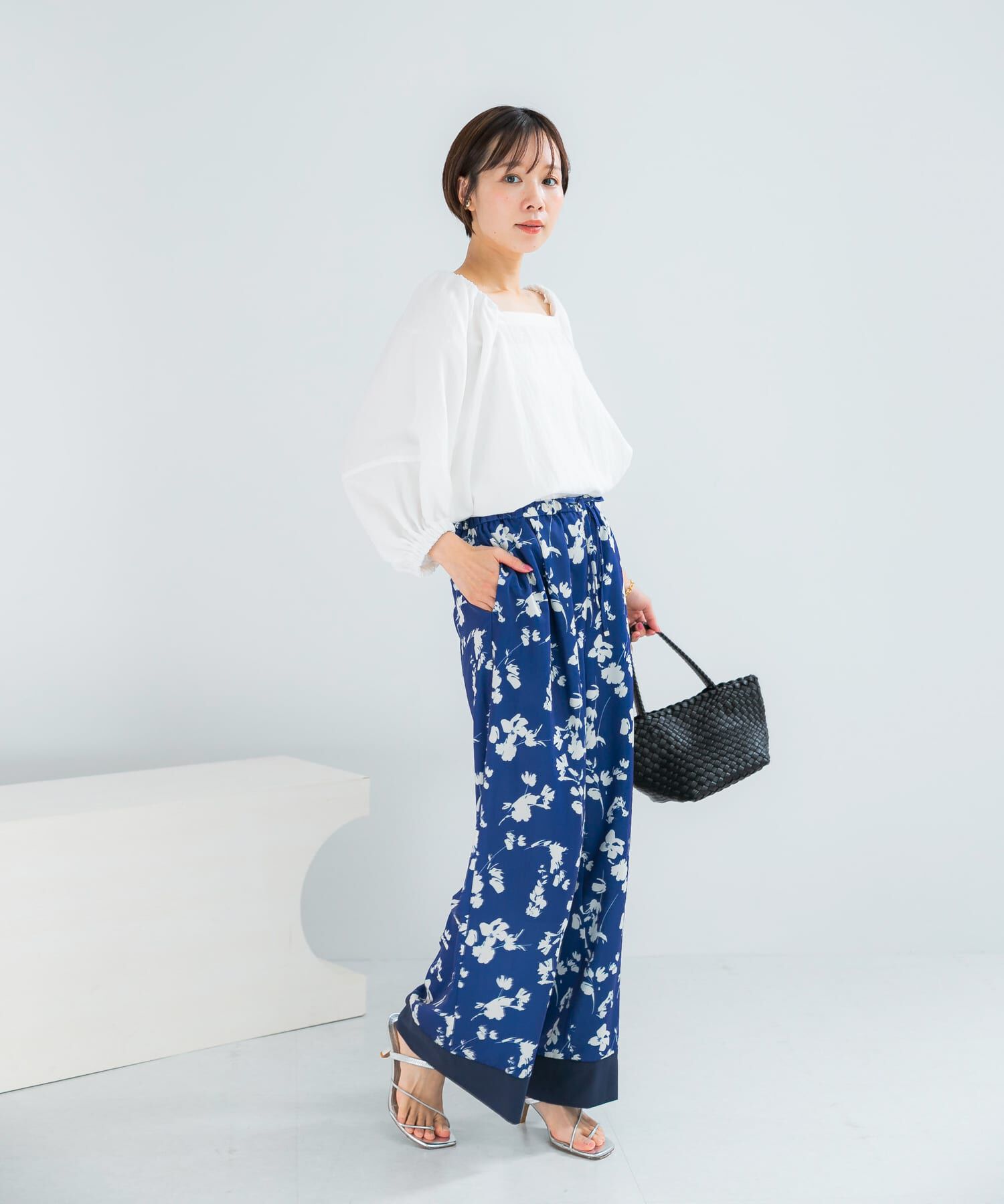URBAN RESEARCH ROSSO「フラワーモチーフプリントパンツ」|その他|