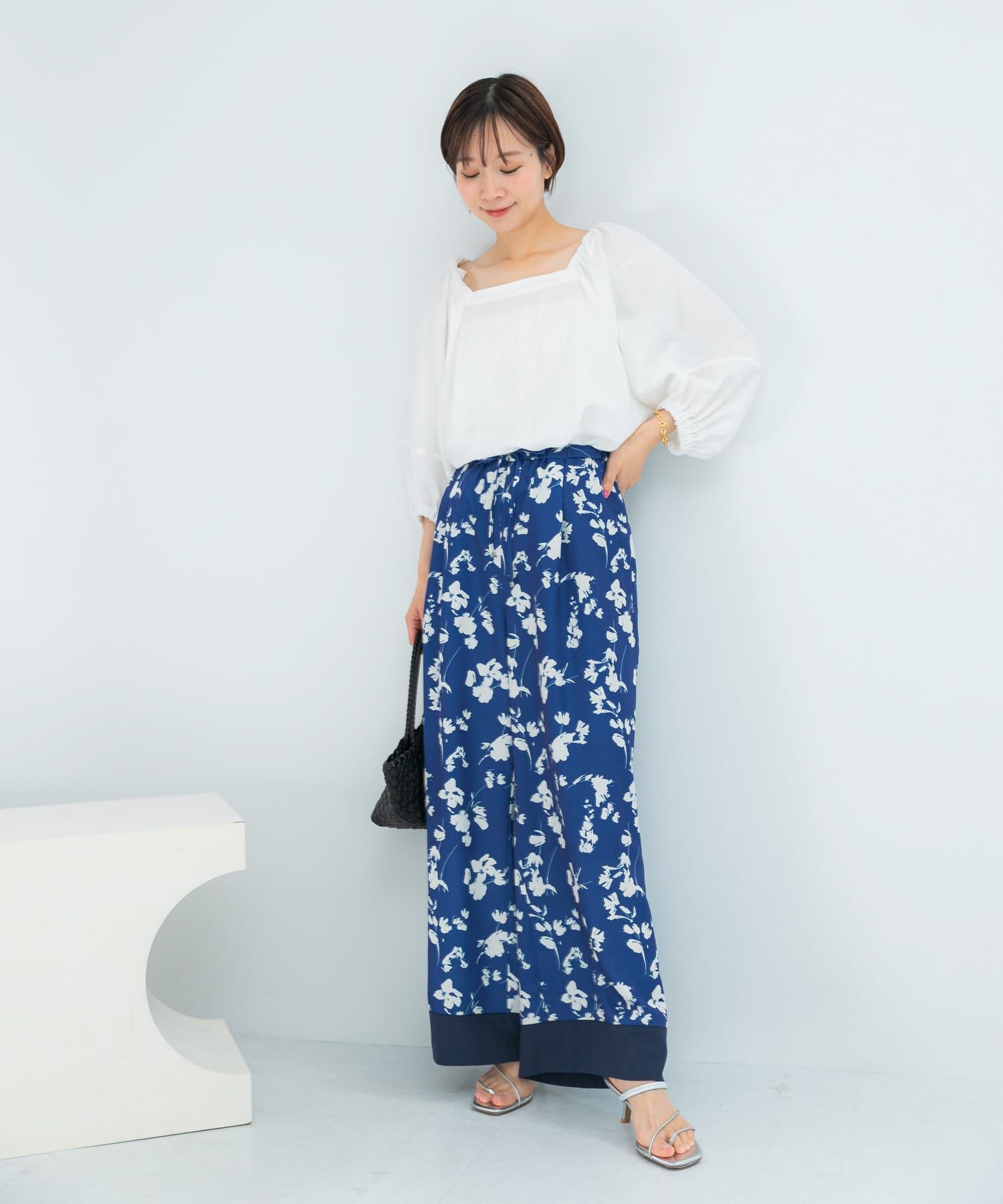 URBAN RESEARCH ROSSO「フラワーモチーフプリントパンツ」|その他|