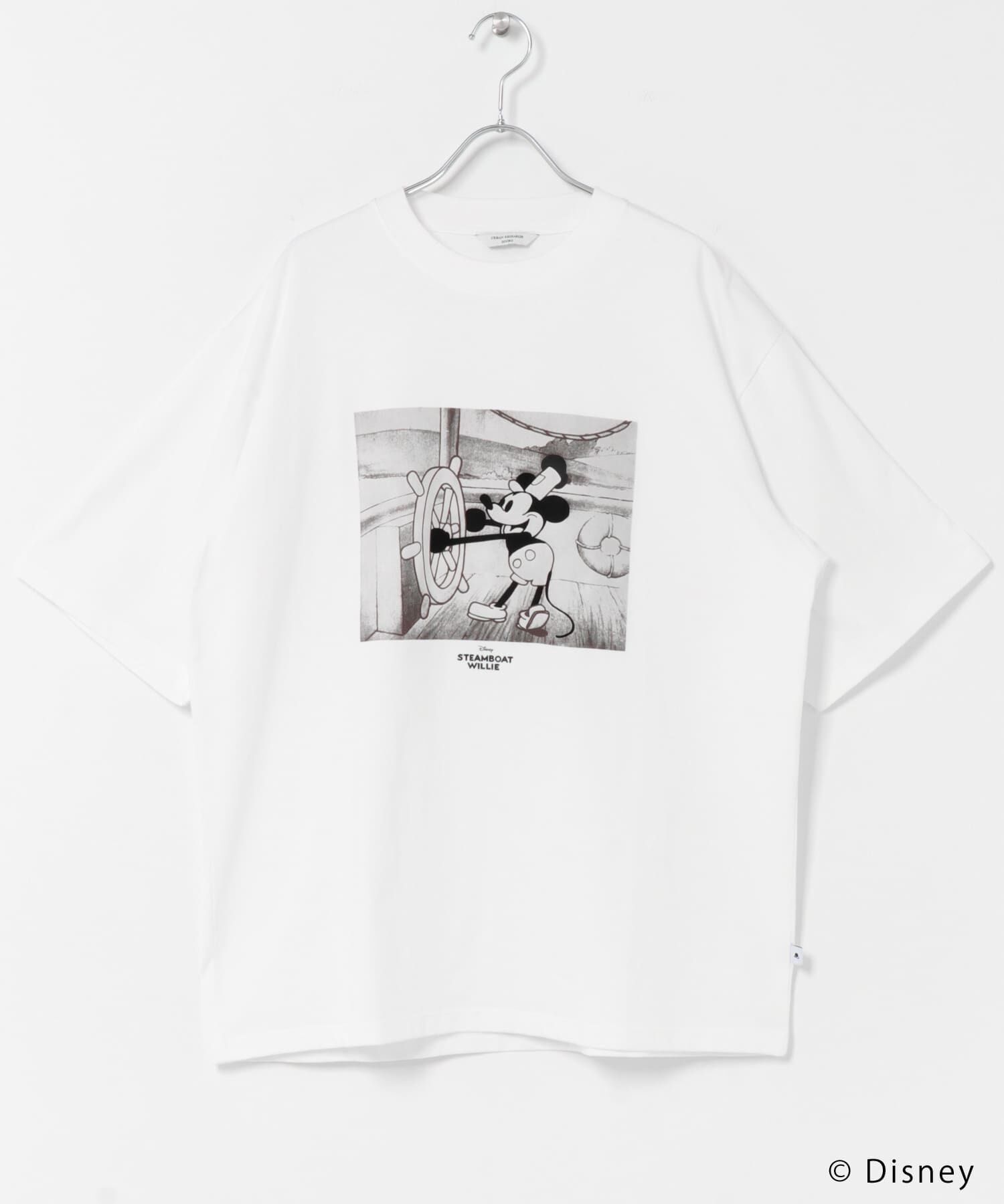 URBAN RESEARCH DOORS「別注/Disney/フロッキープリントTシャツ」|Tシャツ・カットソー|
