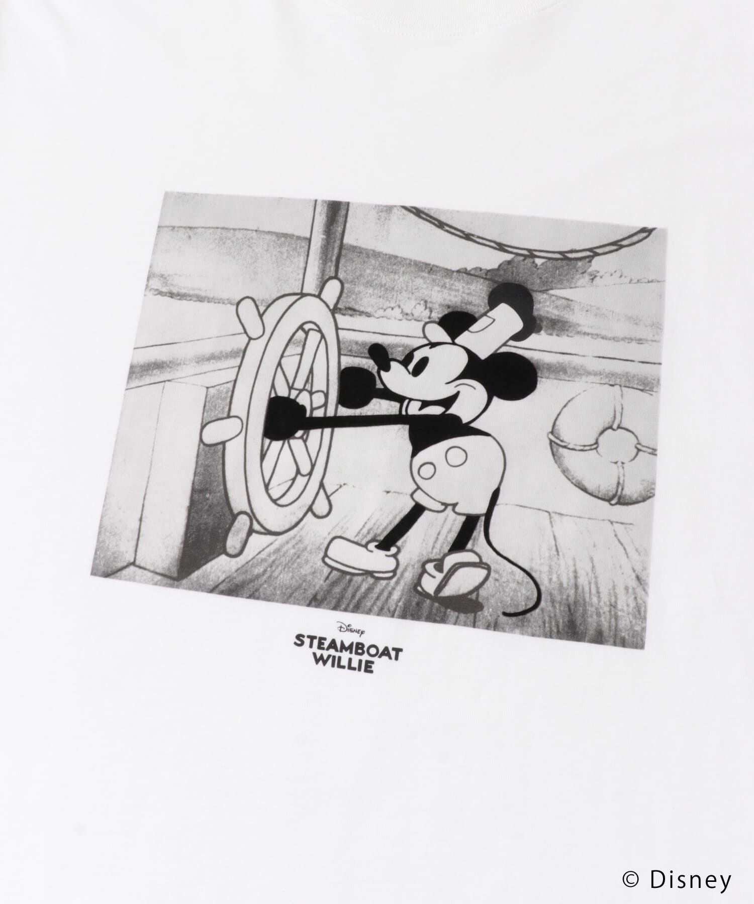 URBAN RESEARCH DOORS「別注/Disney/フロッキープリントTシャツ」|Tシャツ・カットソー|