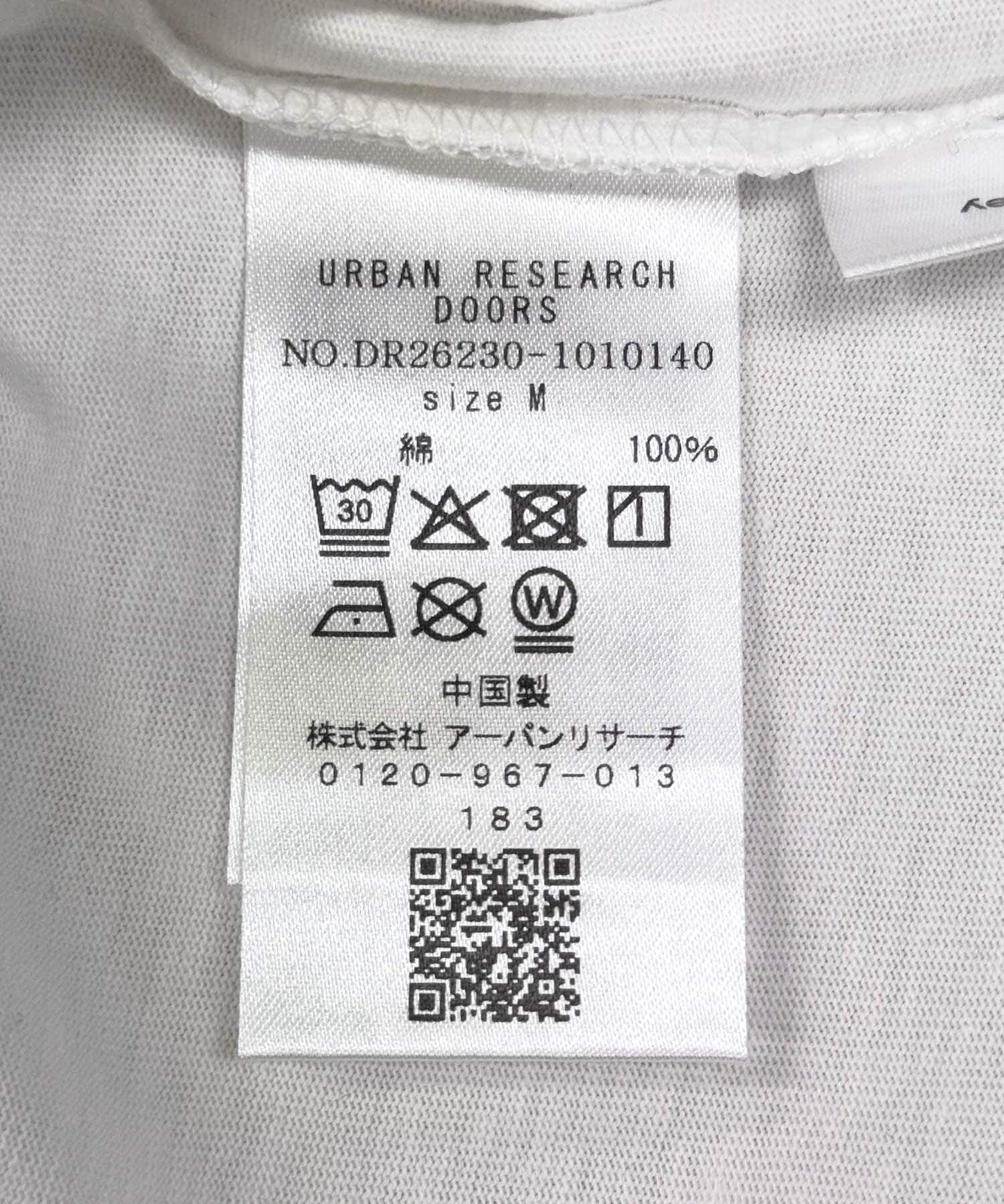 URBAN RESEARCH DOORS「別注/Disney/フロッキープリントTシャツ」|Tシャツ・カットソー|