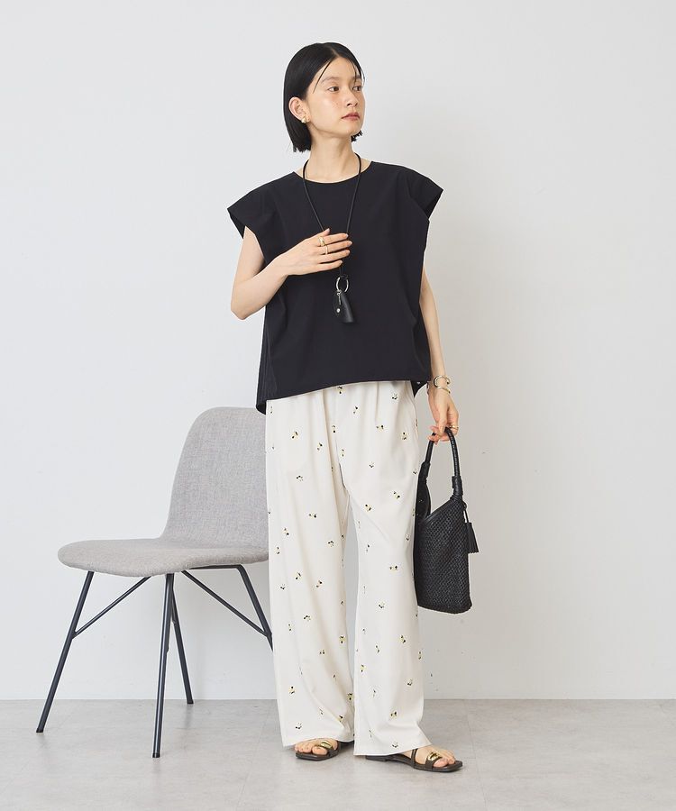 AMERICAN HOLIC「花柄刺繍イージーパンツ」|その他|