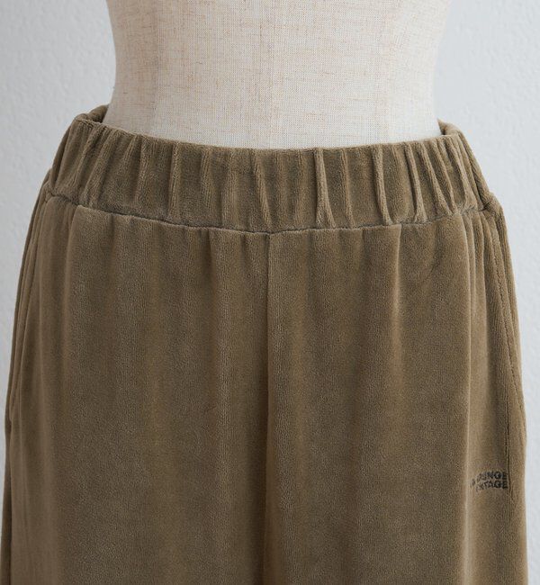  「ピグメントベロアパンツ」|その他|