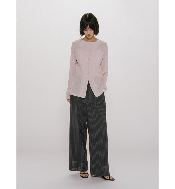 MIDIUMISOLID「MIDIUMISOLID for Ladies シアーワイドスラックス」|その他|