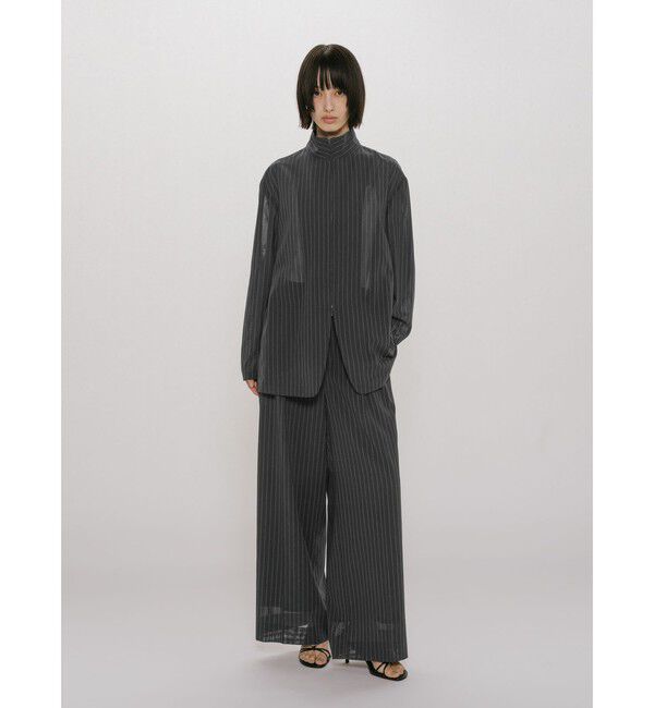 MIDIUMISOLID「MIDIUMISOLID for Ladies シアーワイドスラックス」|その他|