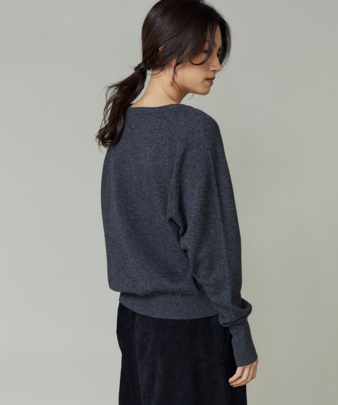 la veille by SUPERIOR CLOSET「《大きいサイズ》Vネックプルオーバー」|ニット・セーター|