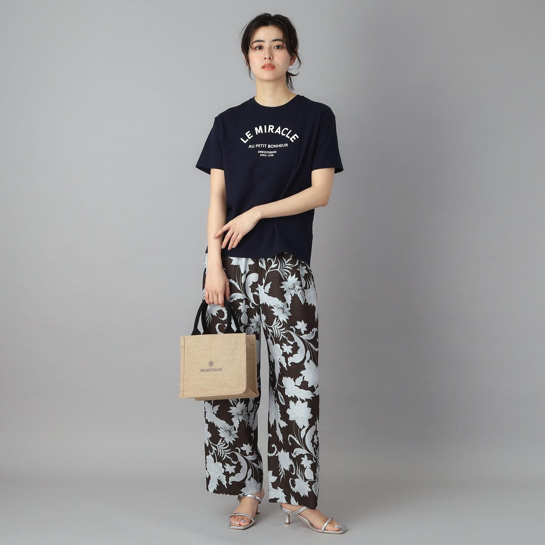DRESSTERIOR「ジュートキャンバス ミニバッグ」|トートバッグ|