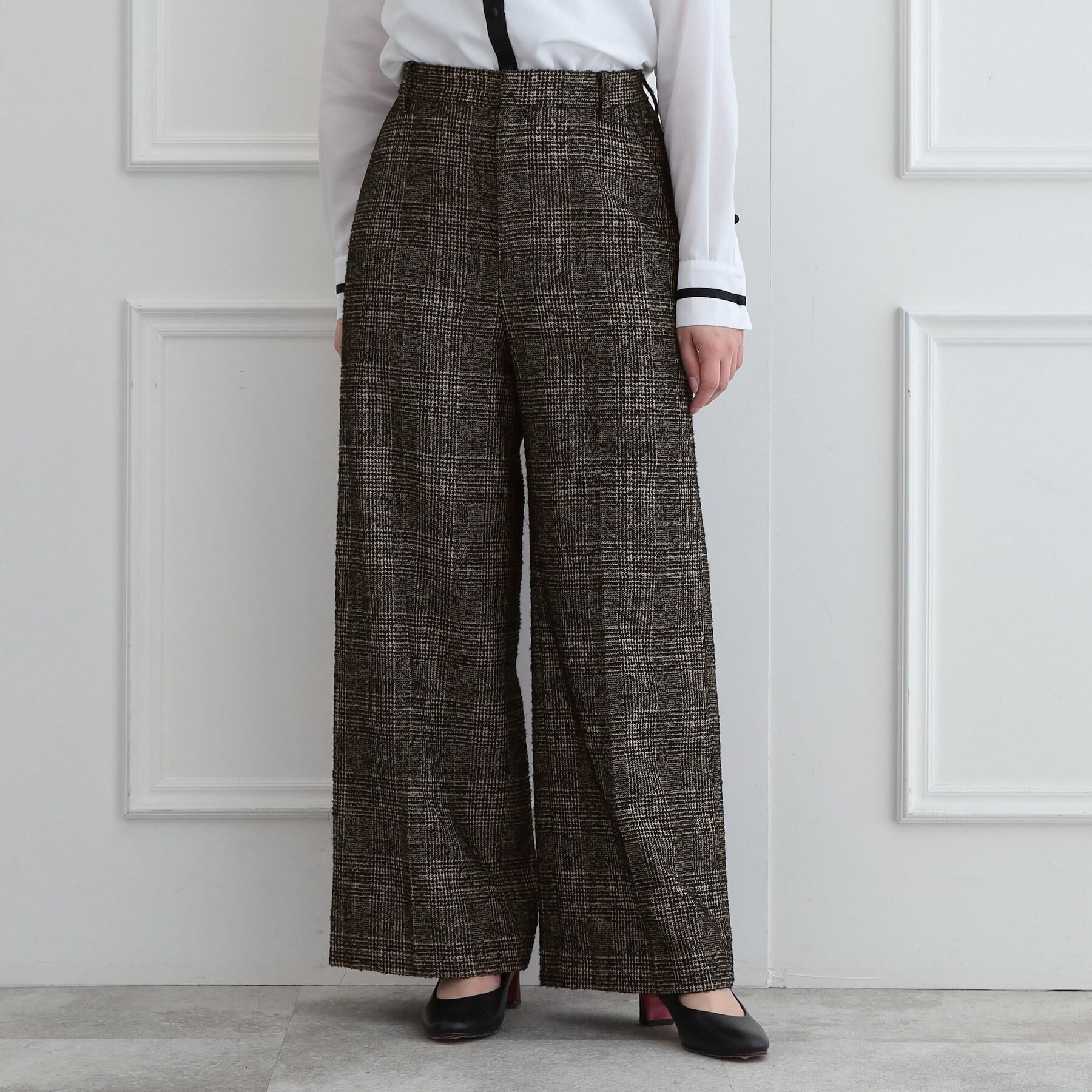 DRESSTERIOR「【セットアップ可】ループグレンチェックワイドパンツ」|その他|