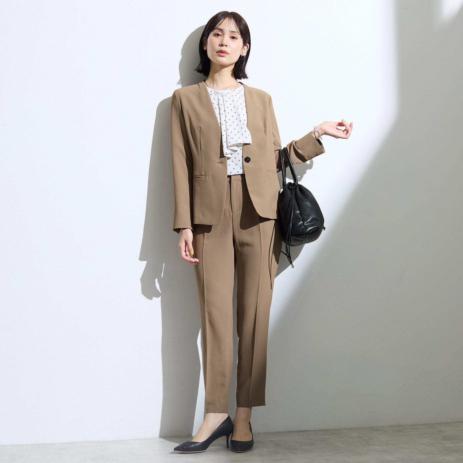 INDIVI「【接触冷感/UVケア/着る日傘】テーパードパンツ」|その他|