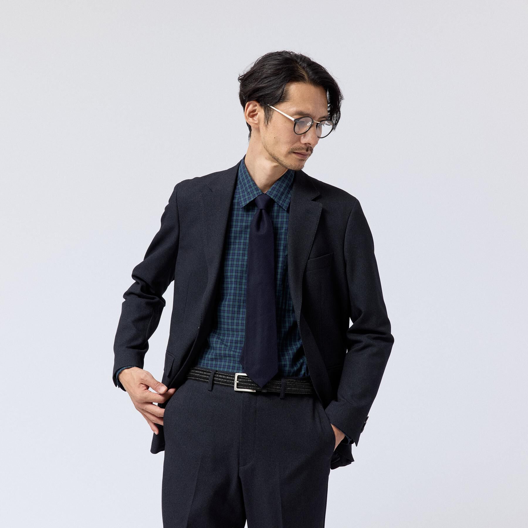TAKEO KIKUCHI「ウールライクキャットフット ジャケット」|テーラードジャケット|