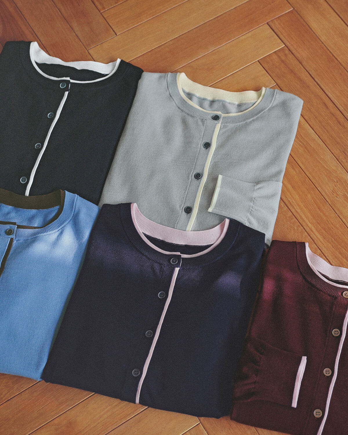  「<EC限定ｶﾗｰ:ﾈｲﾋﾞｰ系><ちょうど､いい服>&ldquo;それどこの?褒められ配 」|ニット・セーター|グレー系2