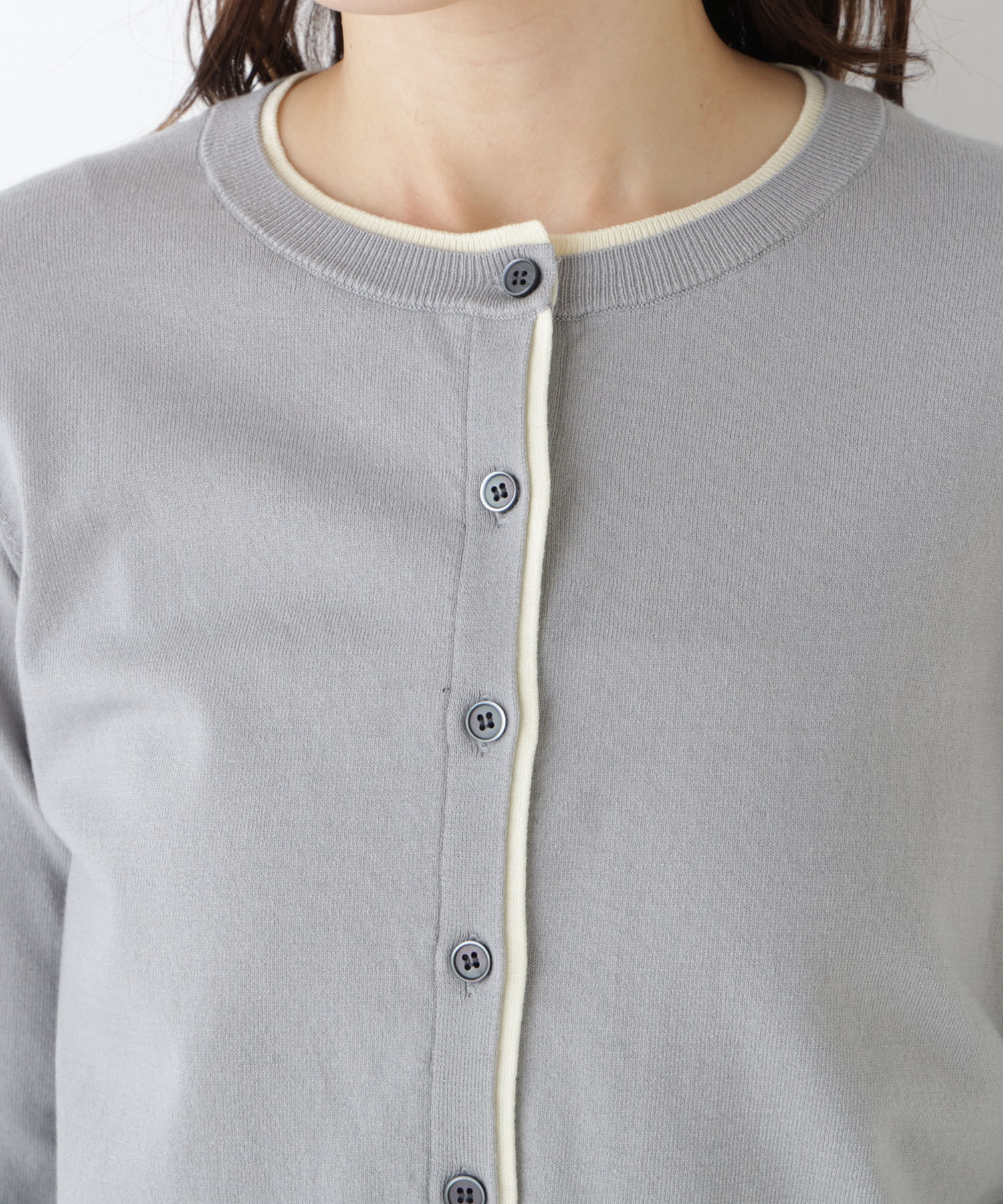  「<EC限定ｶﾗｰ:ﾈｲﾋﾞｰ系><ちょうど､いい服>&ldquo;それどこの?褒められ配 」|ニット・セーター|