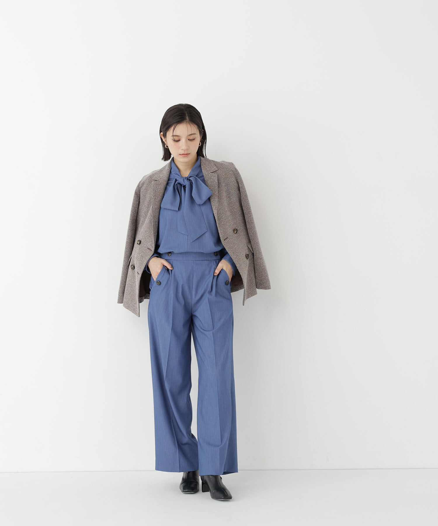  「デニムライク SETUP パンツ」|その他|