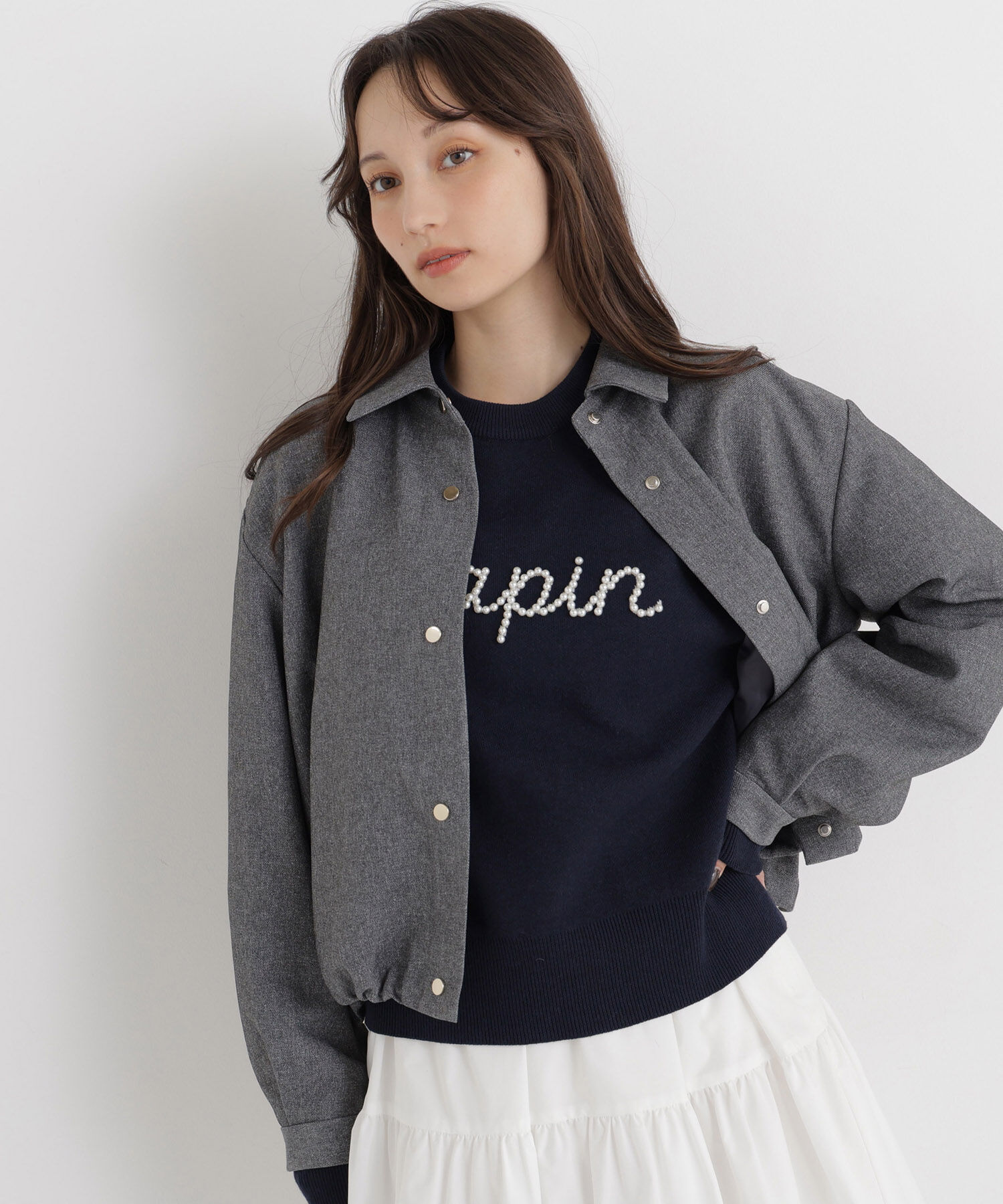  「ステンカラーブルゾン」|ブルゾン・スタジャン|