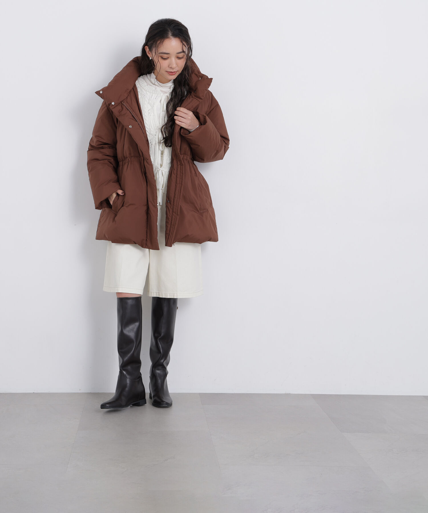  「〈N.〉フーデットミドルダウン」|その他|