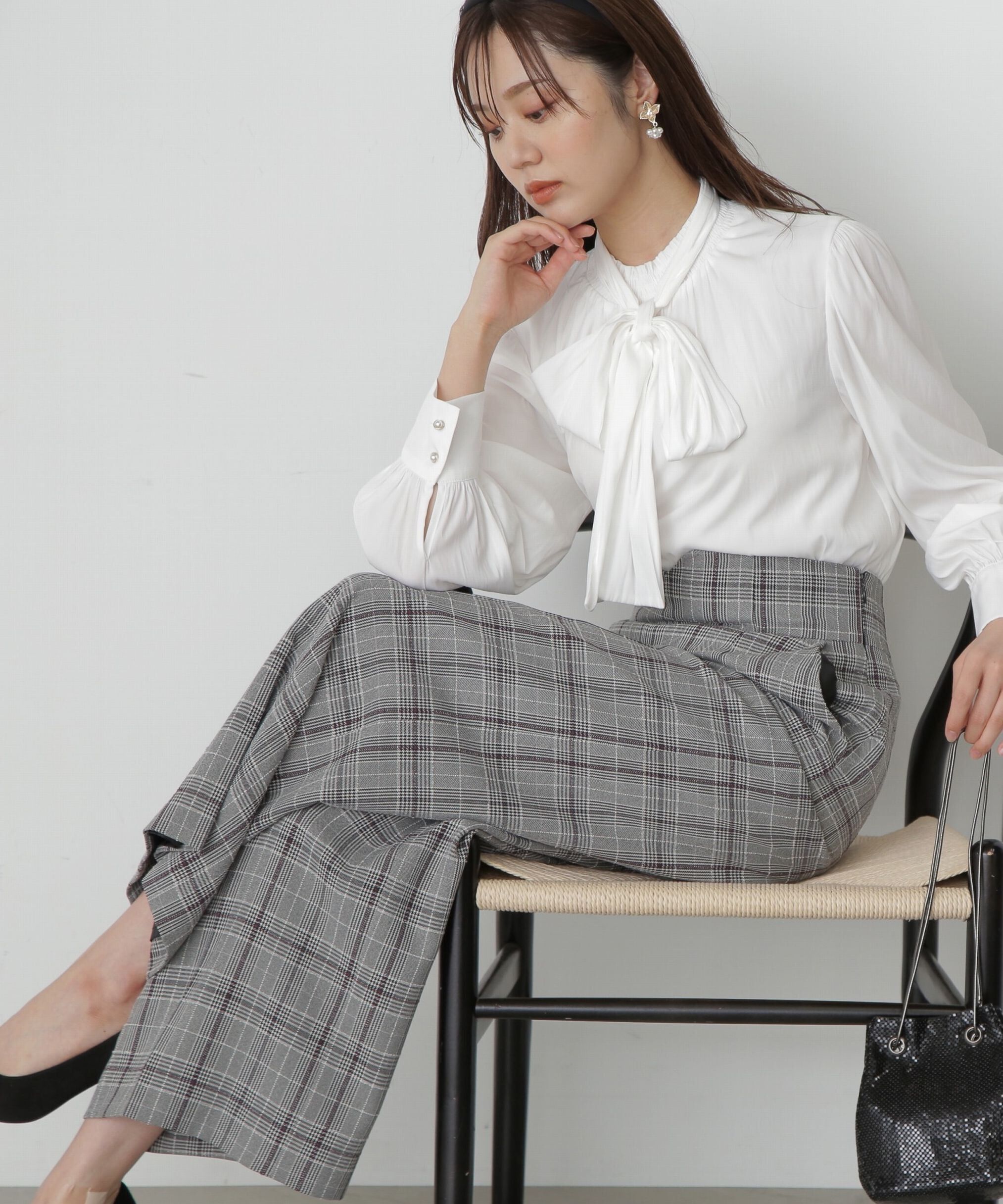 PROPORTION BODY DRESSING「ハイウエストワイドパンツ」|その他|