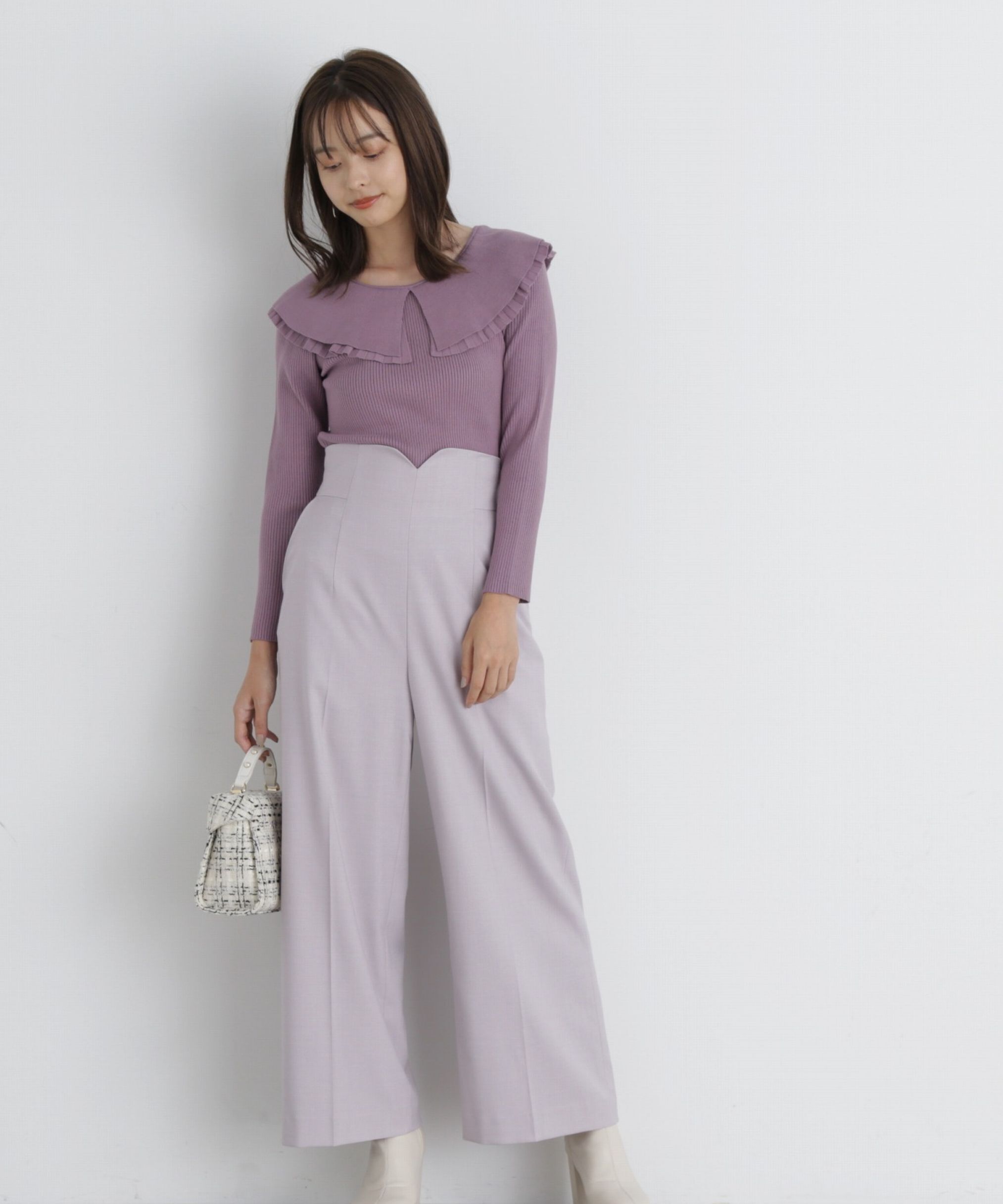 PROPORTION BODY DRESSING「ハイウエストワイドパンツ」|その他|