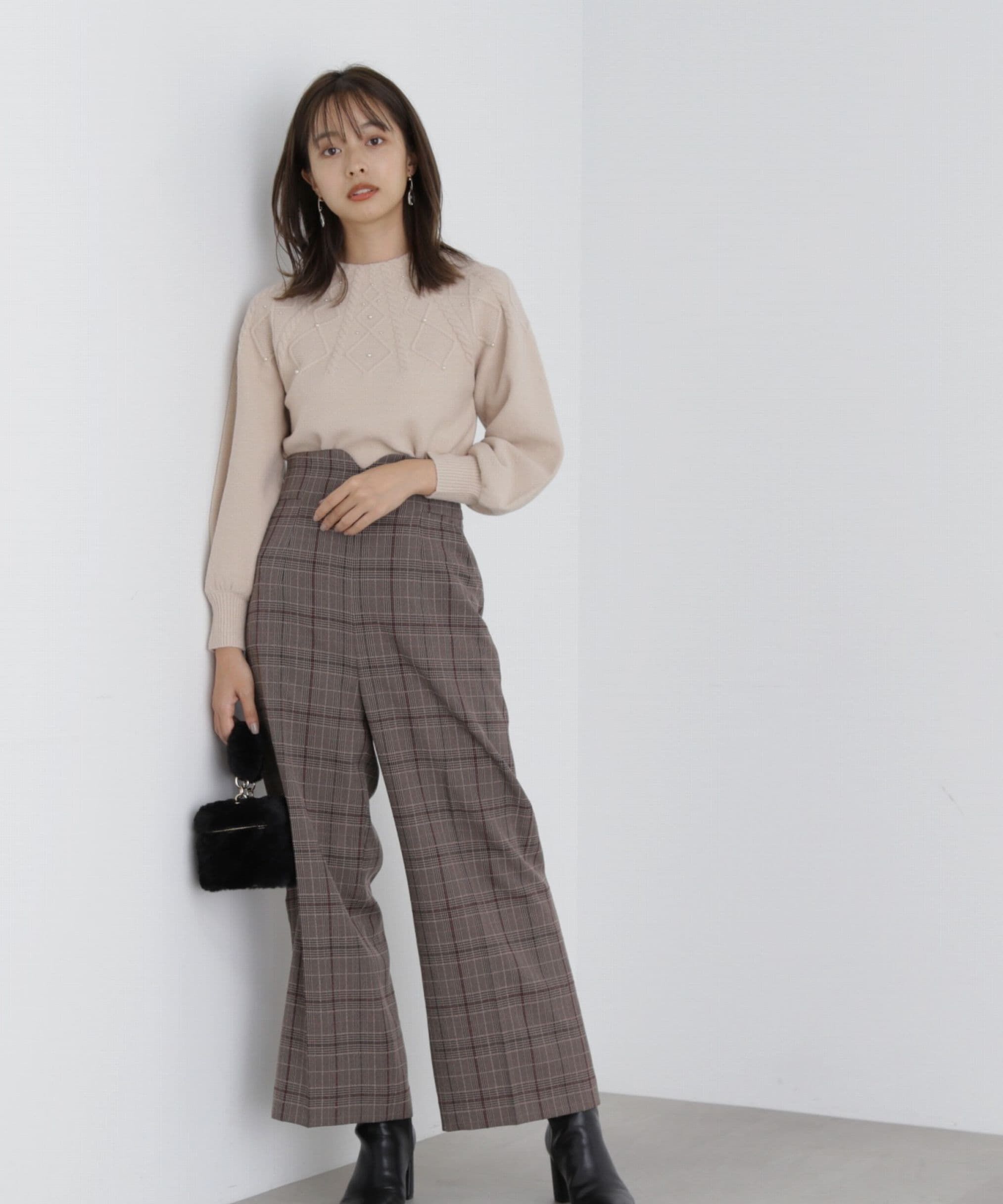 PROPORTION BODY DRESSING「ハイウエストワイドパンツ」|その他|