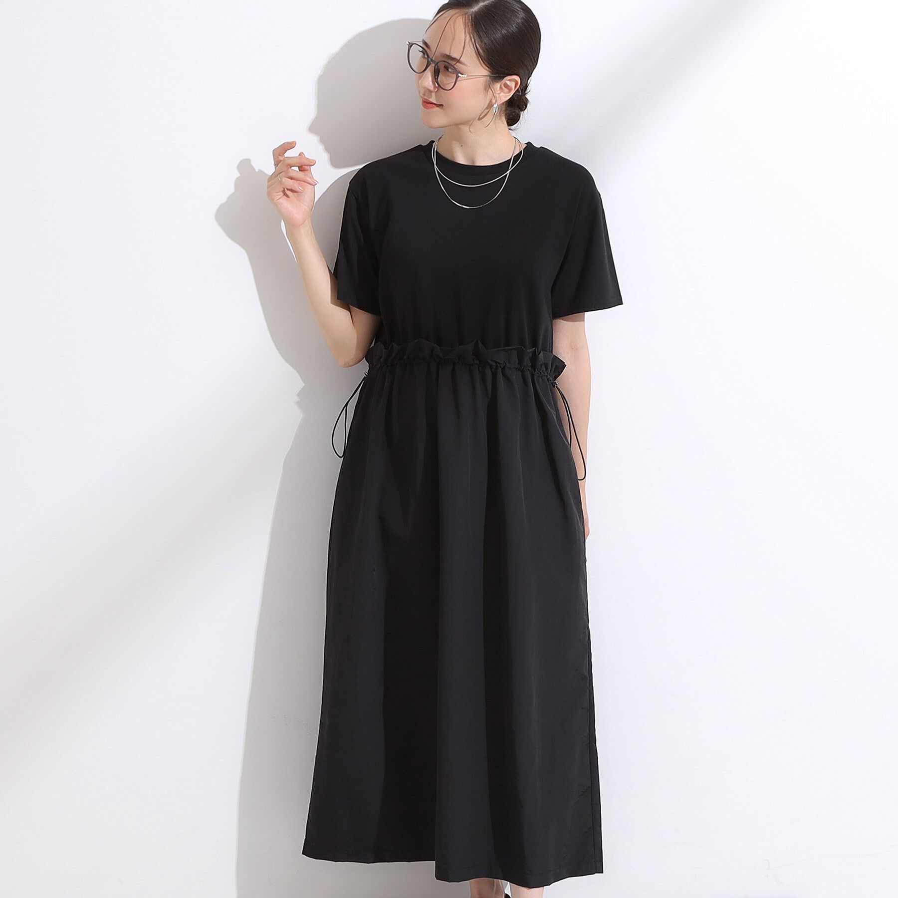 希少✨UNDERCOVER languid期 ドッキングワンピ S-LL】シルエットが変えられる ドッキングワンピース（SHOO・LA・RUE