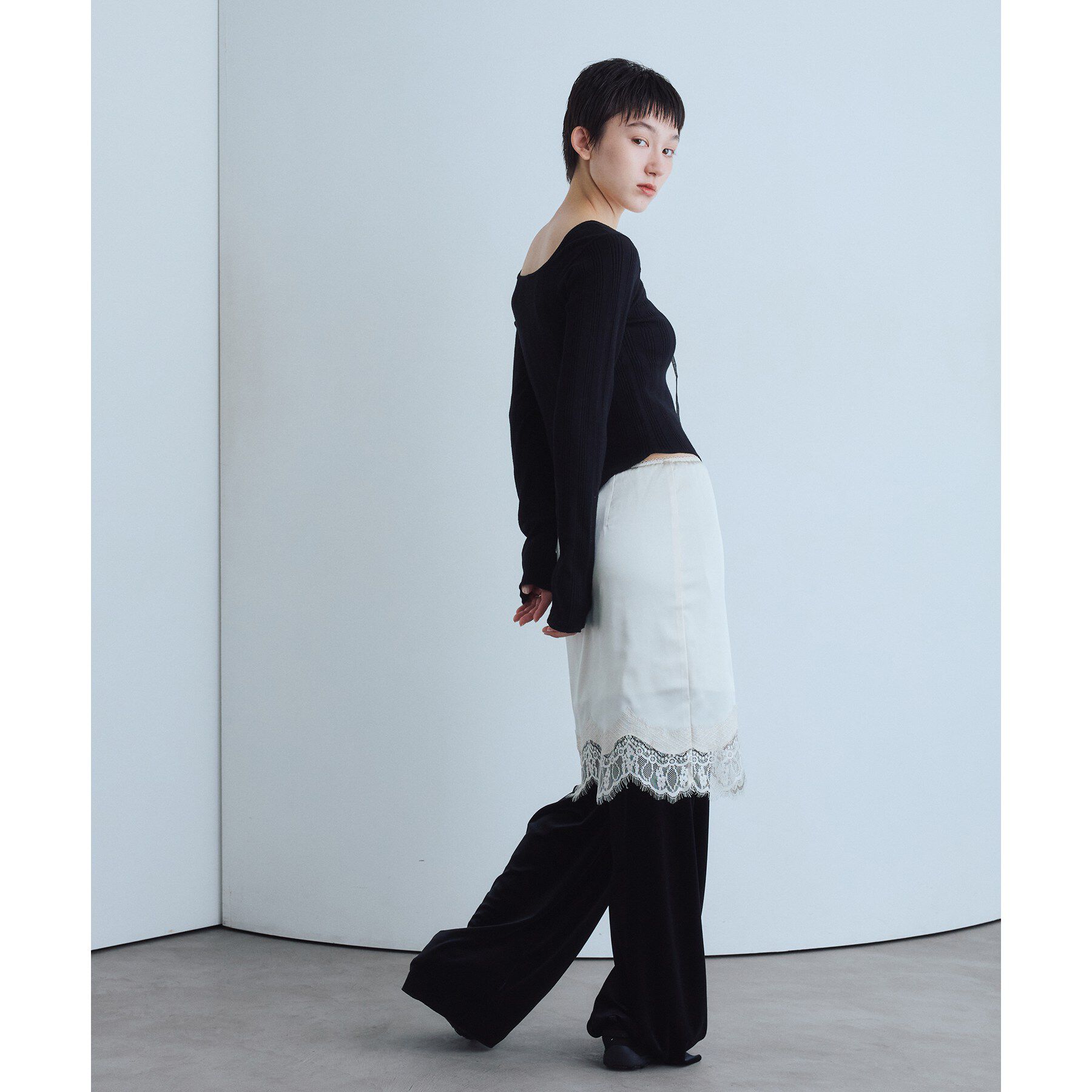 CODE A「intimate knit cardigan」|カーディガン|