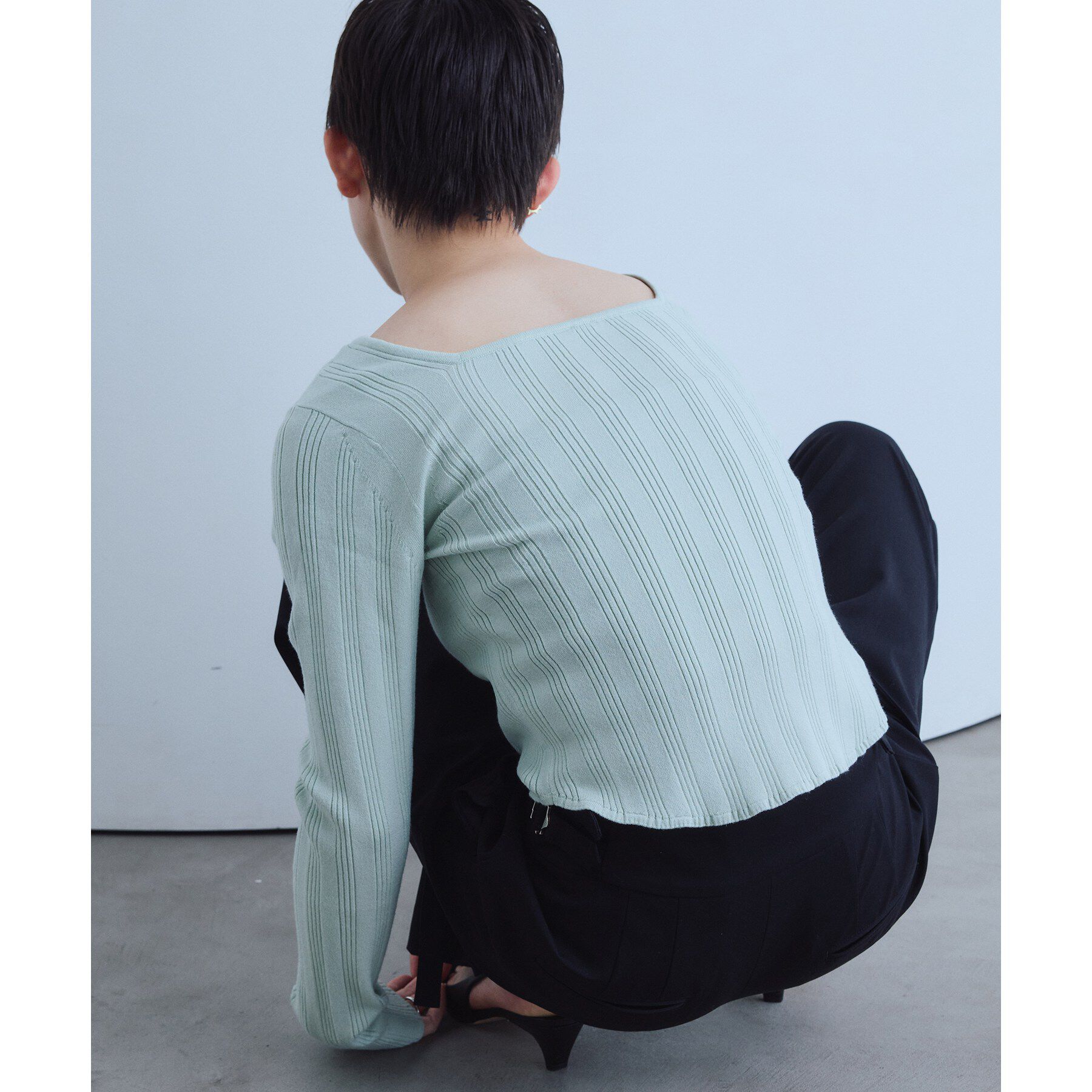 CODE A「intimate knit cardigan」|カーディガン|