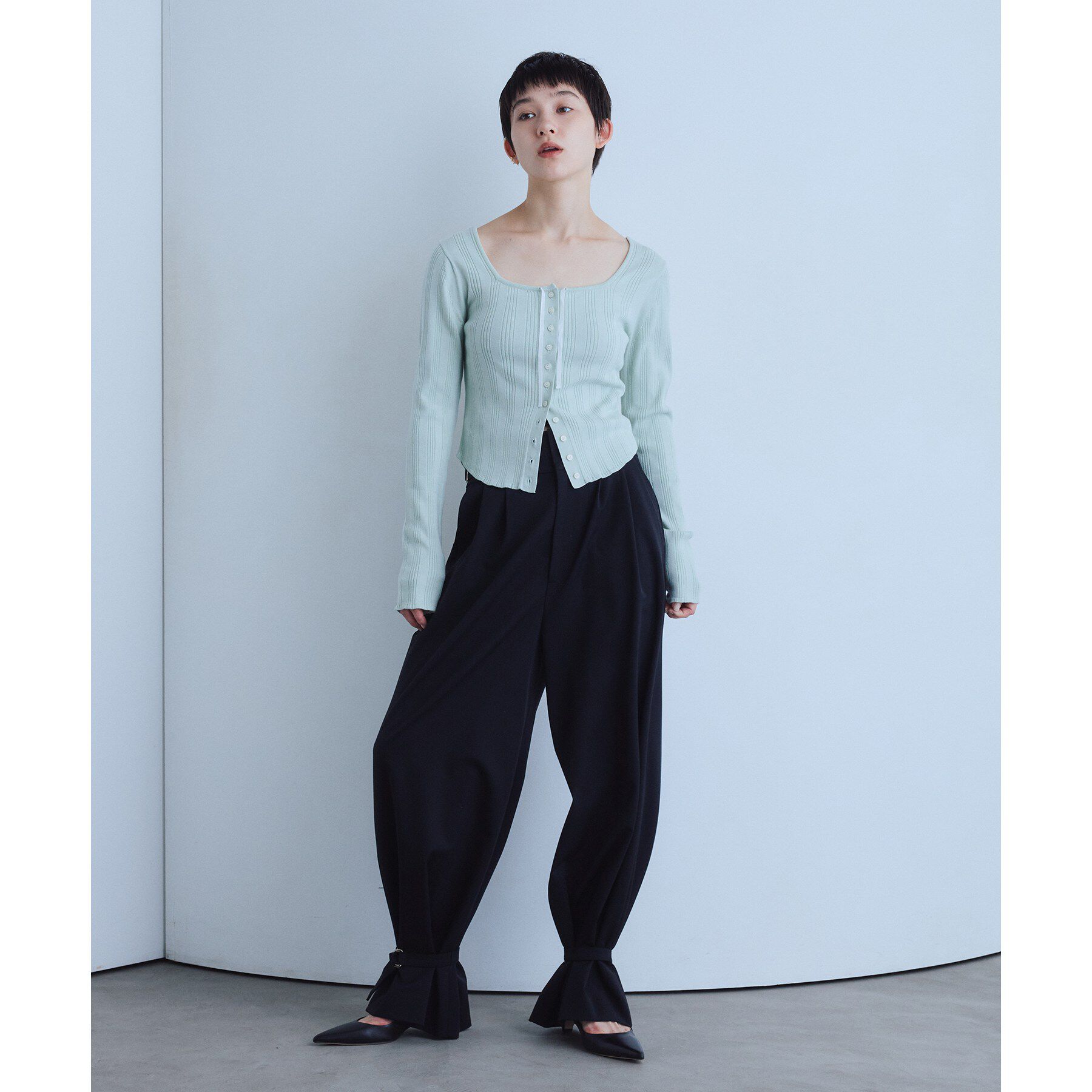 CODE A「intimate knit cardigan」|カーディガン|