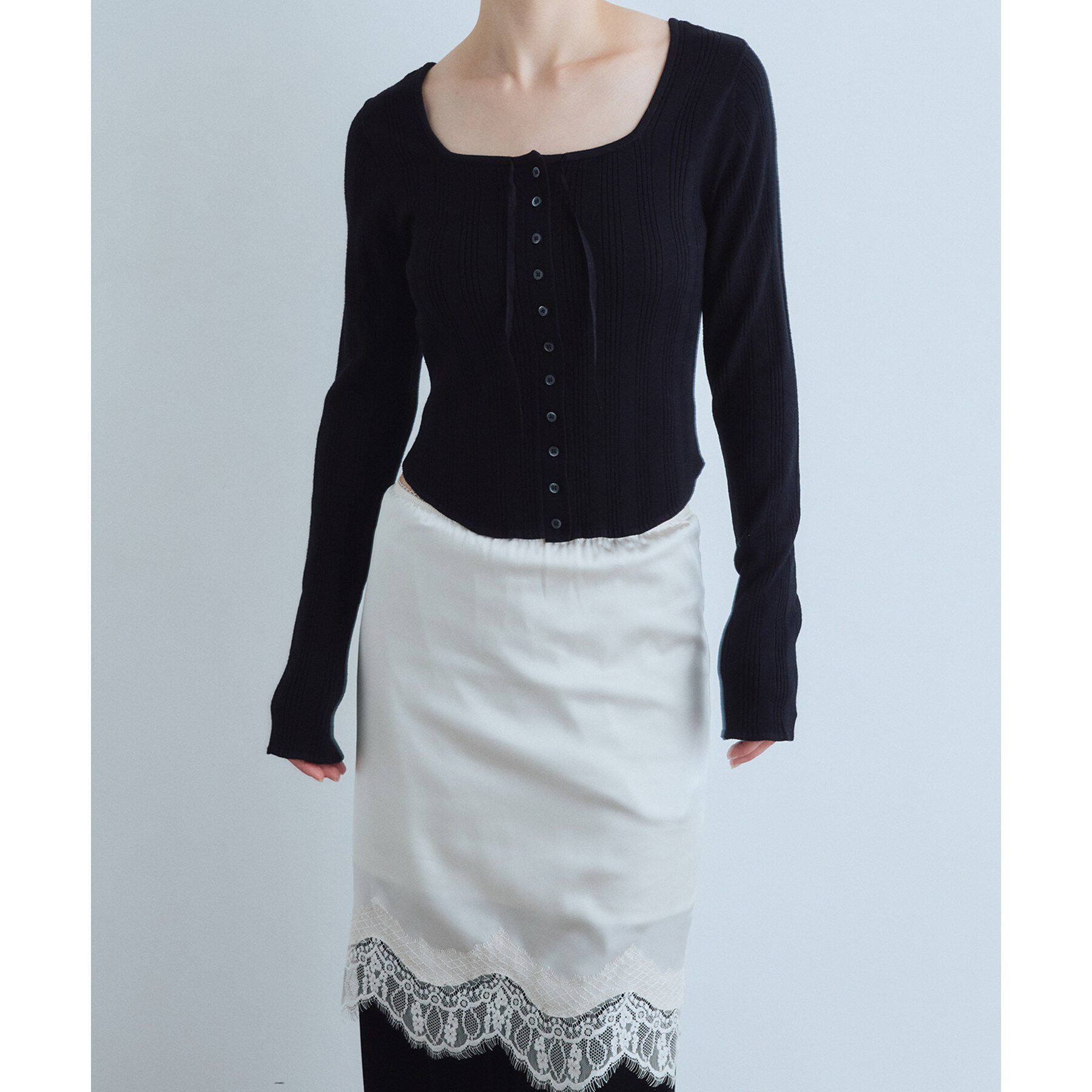 CODE A「intimate knit cardigan」|カーディガン|