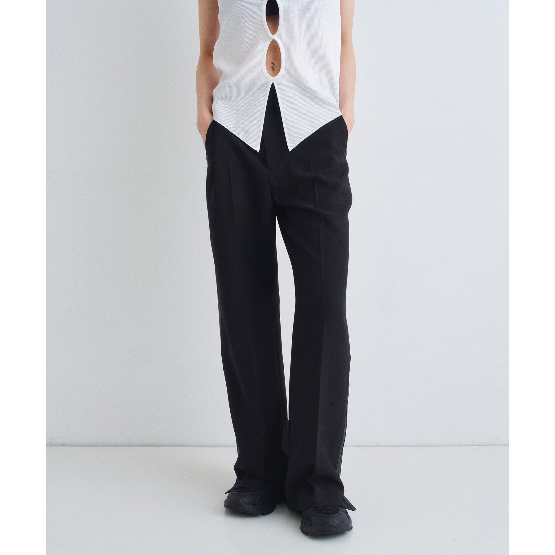 CODE A「【Re】line zip trousers」|その他|