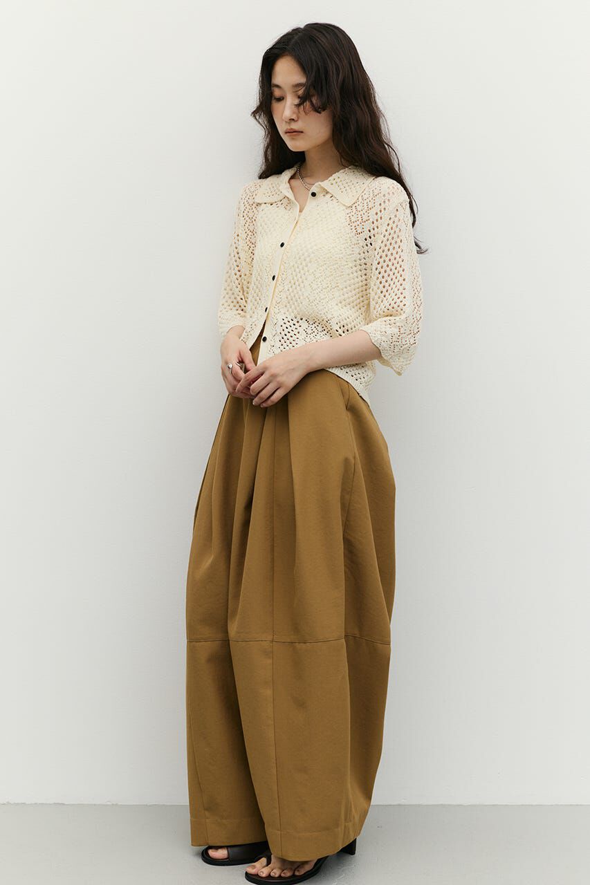 STYLEMIXER「ミックスクロシェニットトップ」|シャツ・ブラウス|