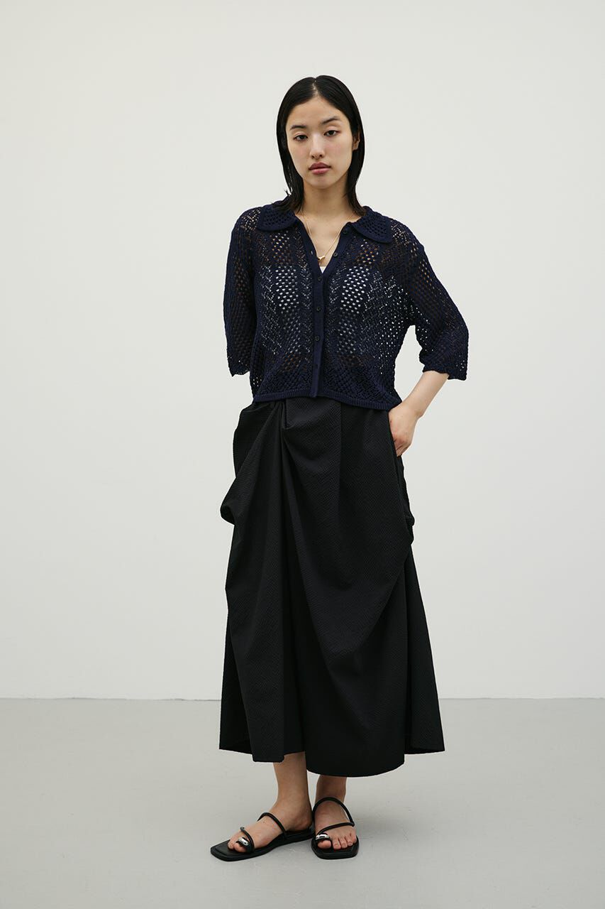 STYLEMIXER「ミックスクロシェニットトップ」|シャツ・ブラウス|