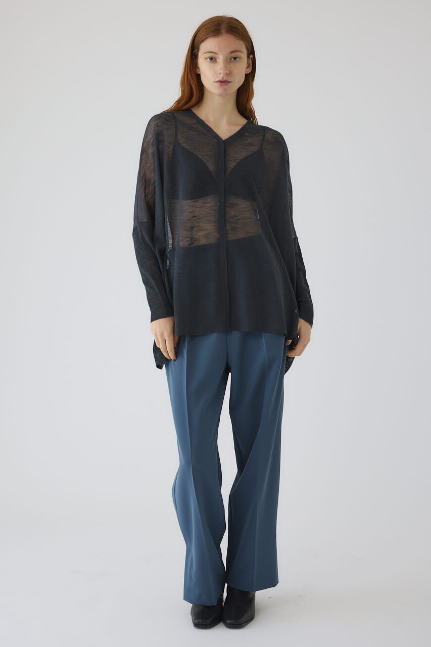 RIM.ARK 「Dry touch summer knit C/D」|カーディガン|