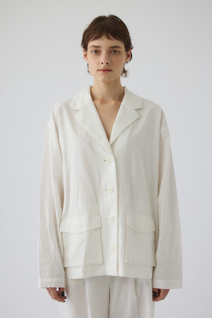 RIM.ARK 「Linen mix shirt JK」|その他|