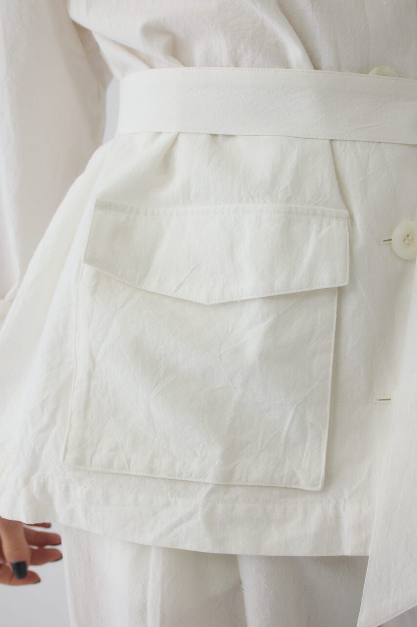 RIM.ARK 「Linen mix shirt JK」|その他|