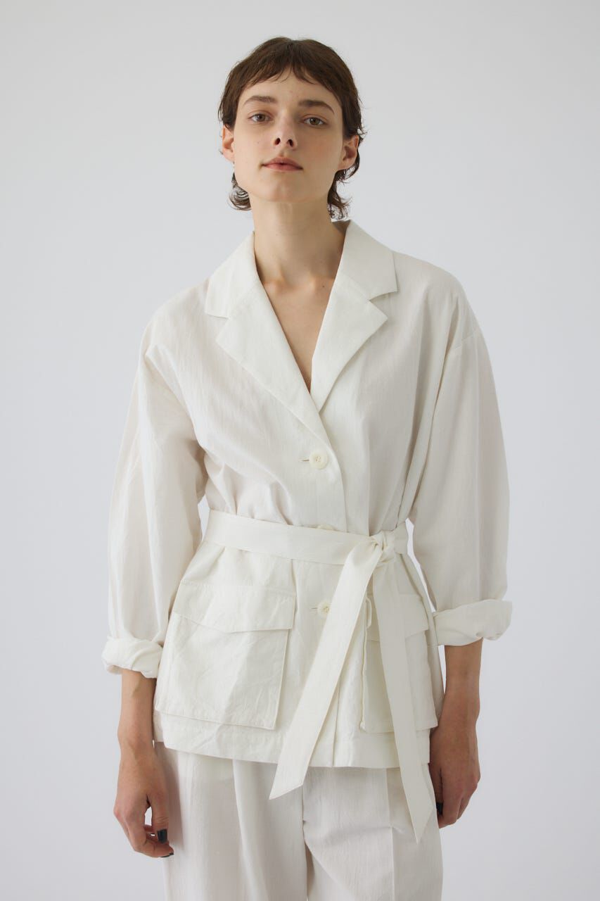 RIM.ARK 「Linen mix shirt JK」|その他|