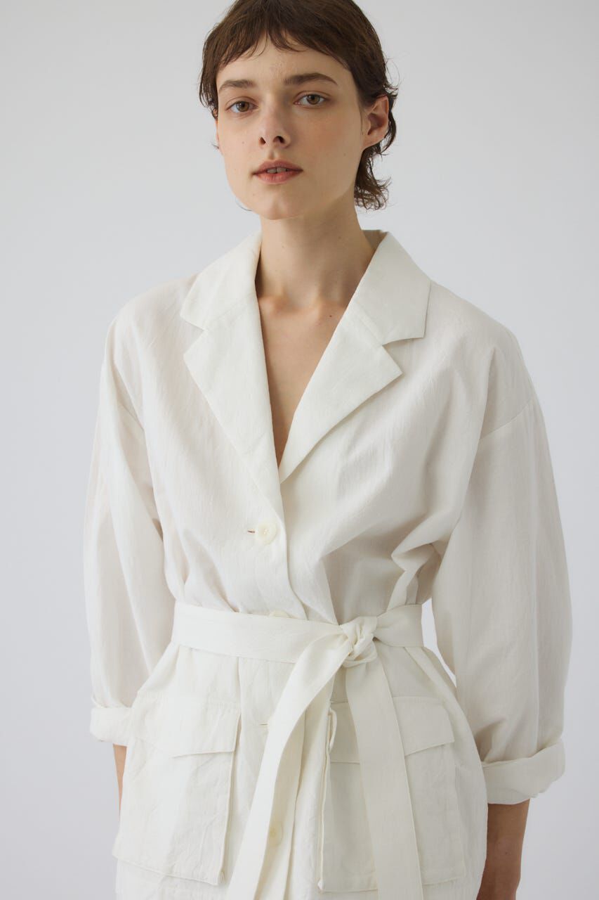 RIM.ARK 「Linen mix shirt JK」|その他|