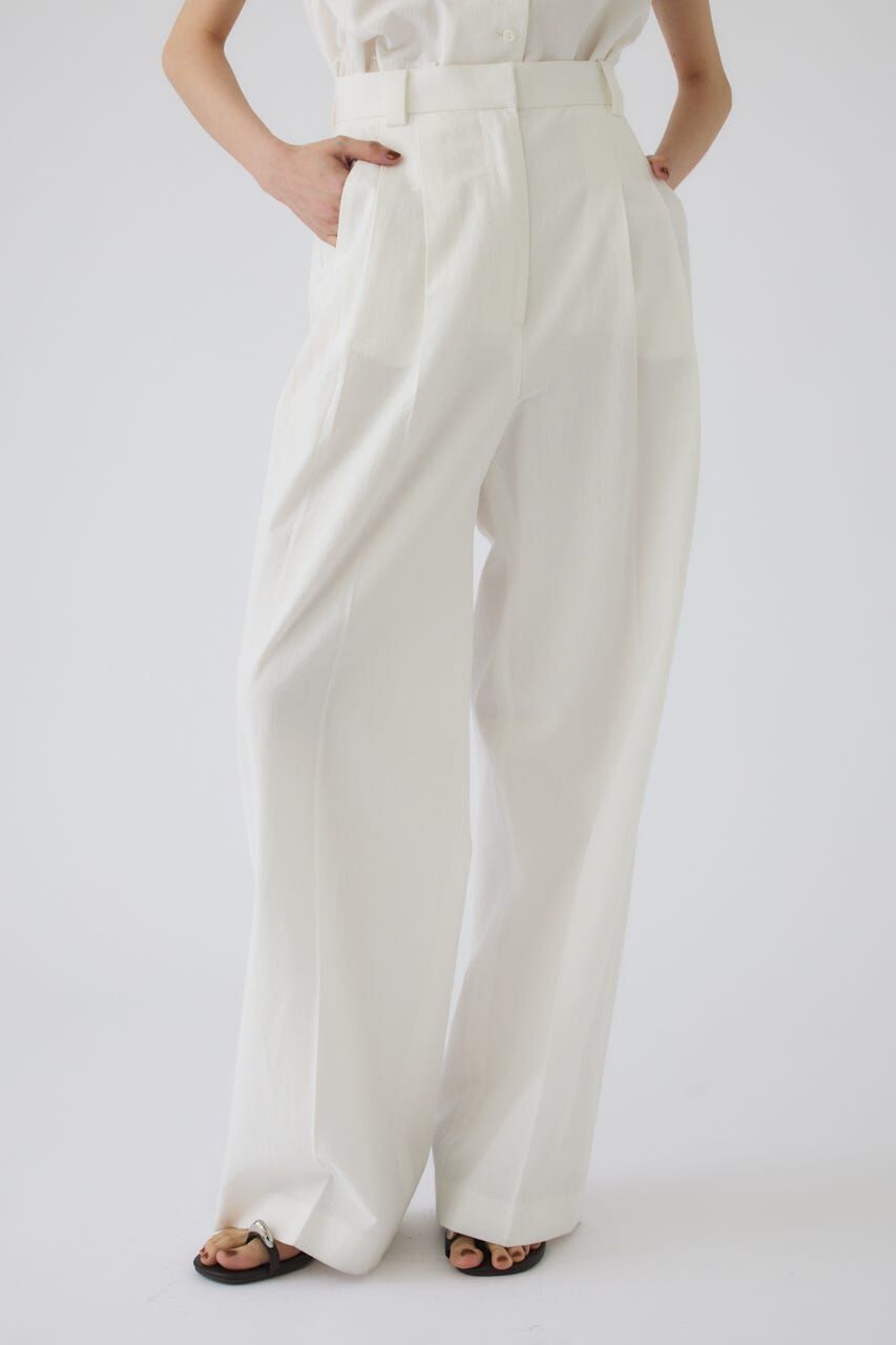RIM.ARK 「Linen mix slacks」|その他|