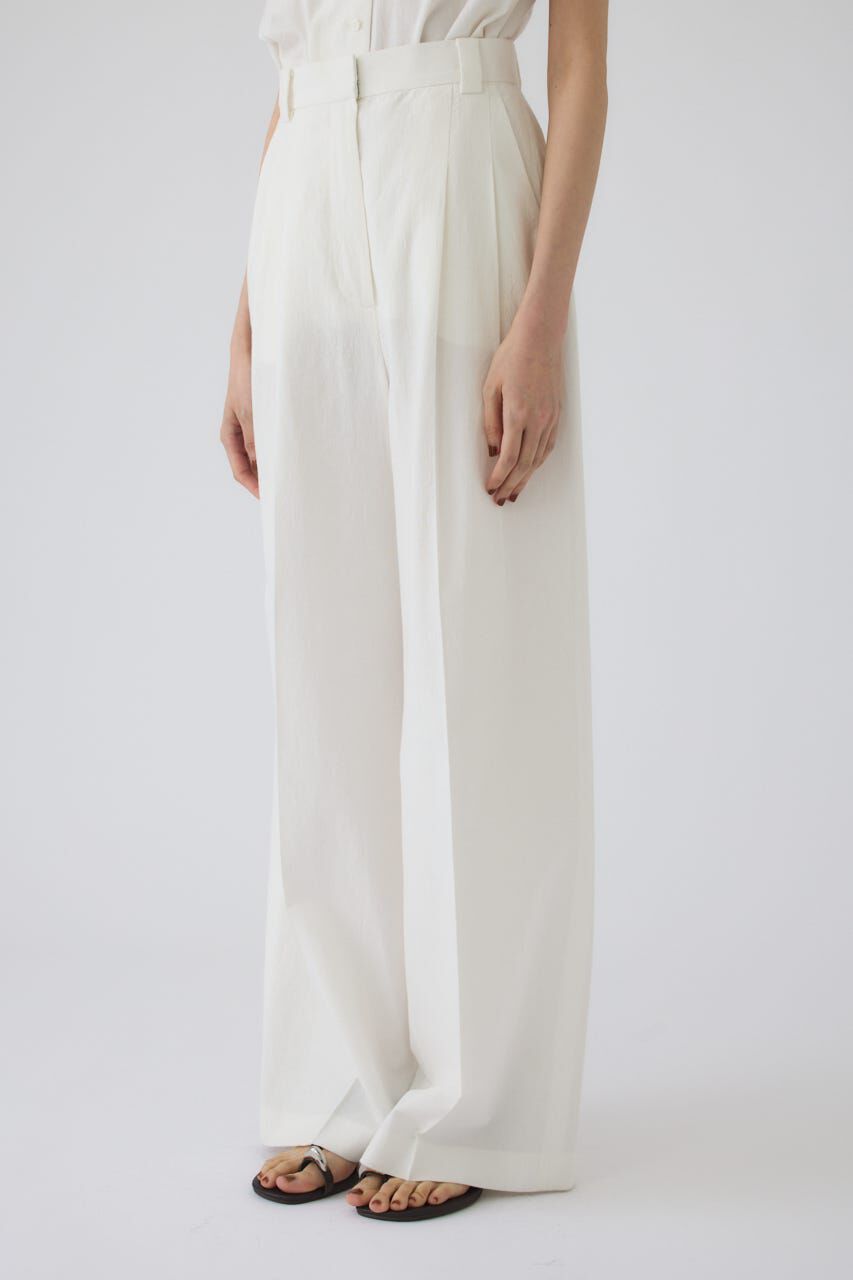 RIM.ARK 「Linen mix slacks」|その他|
