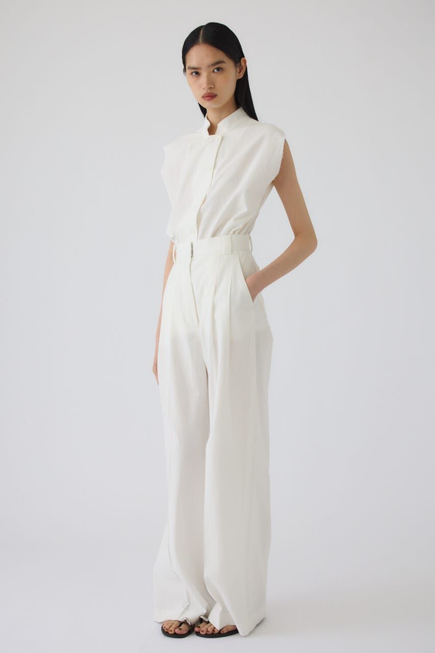 RIM.ARK 「Linen mix slacks」|その他|