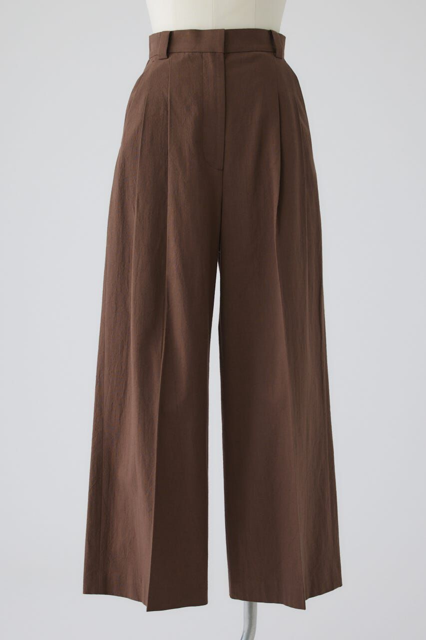RIM.ARK 「Linen mix slacks」|その他|BRN