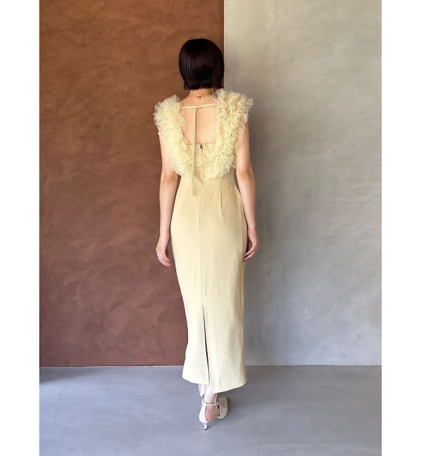LAGUNAMOON「LADYショルダーチュールIラインドレス」|ドレス|