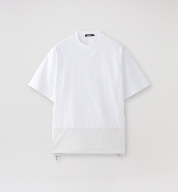  「ナイロンコンビTシャツ」|Tシャツ・カットソー|ホワイト