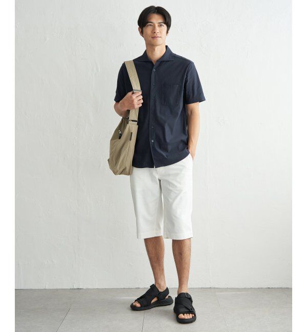 IKKA LOUNGE「アーバンＤＲＹレイカンオープンポロ」|Tシャツ・カットソー|