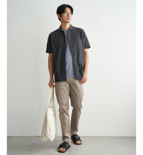 IKKA LOUNGE「アーバンＤＲＹレイカンオープンポロ」|Tシャツ・カットソー|
