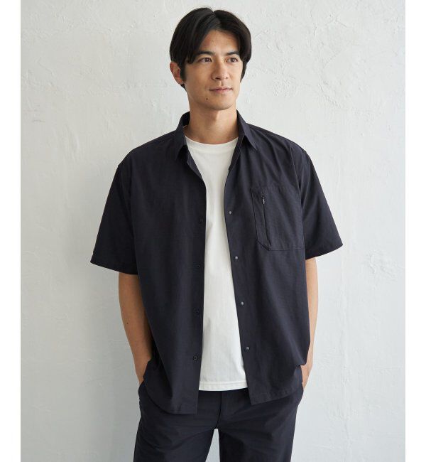 ikka「【接触冷感】GOKU楽 AIR冷感シャツ【セットアップ対応】」|シャツ・ブラウス|