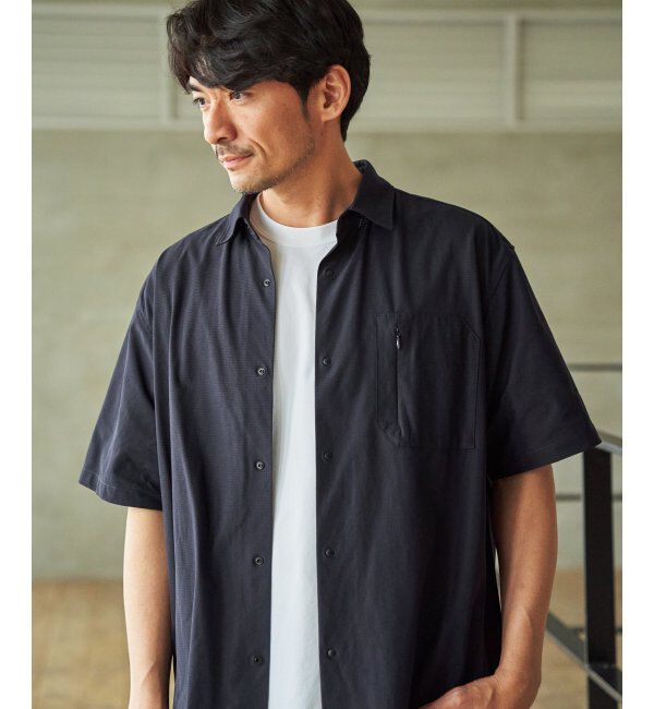 ikka「【接触冷感】GOKU楽 AIR冷感シャツ【セットアップ対応】」|シャツ・ブラウス|