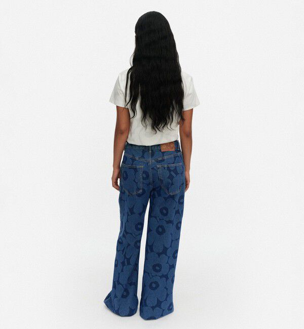 Marimekko「Maridenim Wide Unikko S ジーンズ」|チノ|