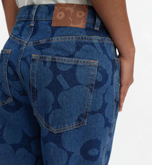 Marimekko「Maridenim Wide Unikko S ジーンズ」|チノ|