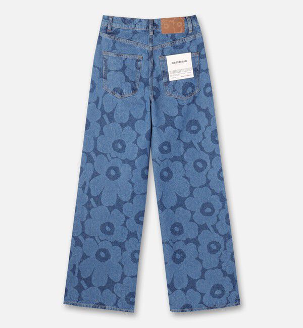 Marimekko「Maridenim Wide Unikko S ジーンズ」|チノ|