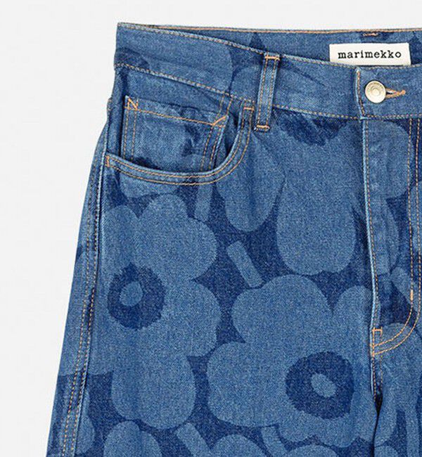 Marimekko「Maridenim Wide Unikko S ジーンズ」|チノ|